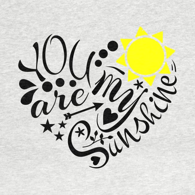 Sunshine Lettering by giantplayful